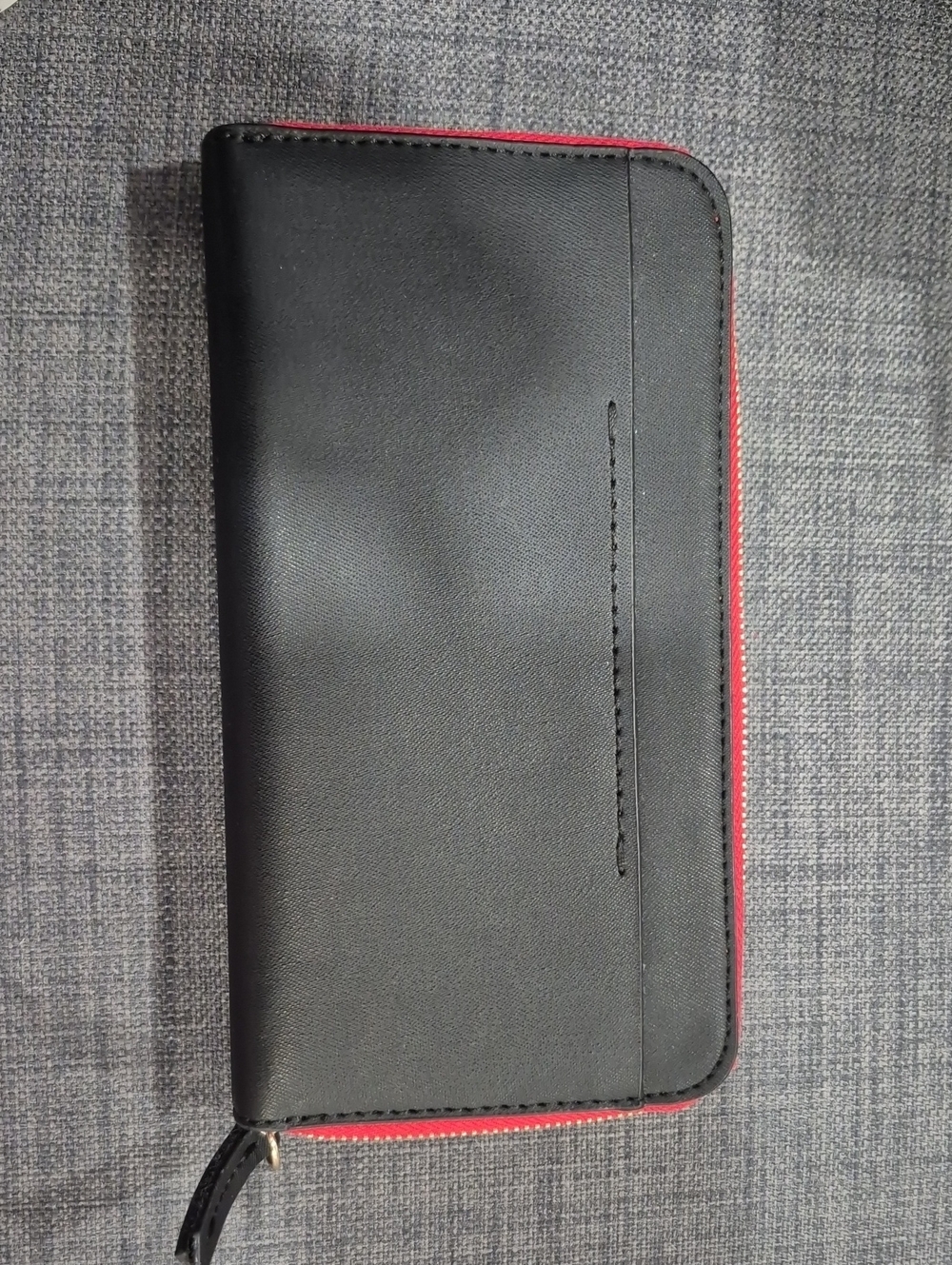 Banana Republic Black Wallet with Red Trim